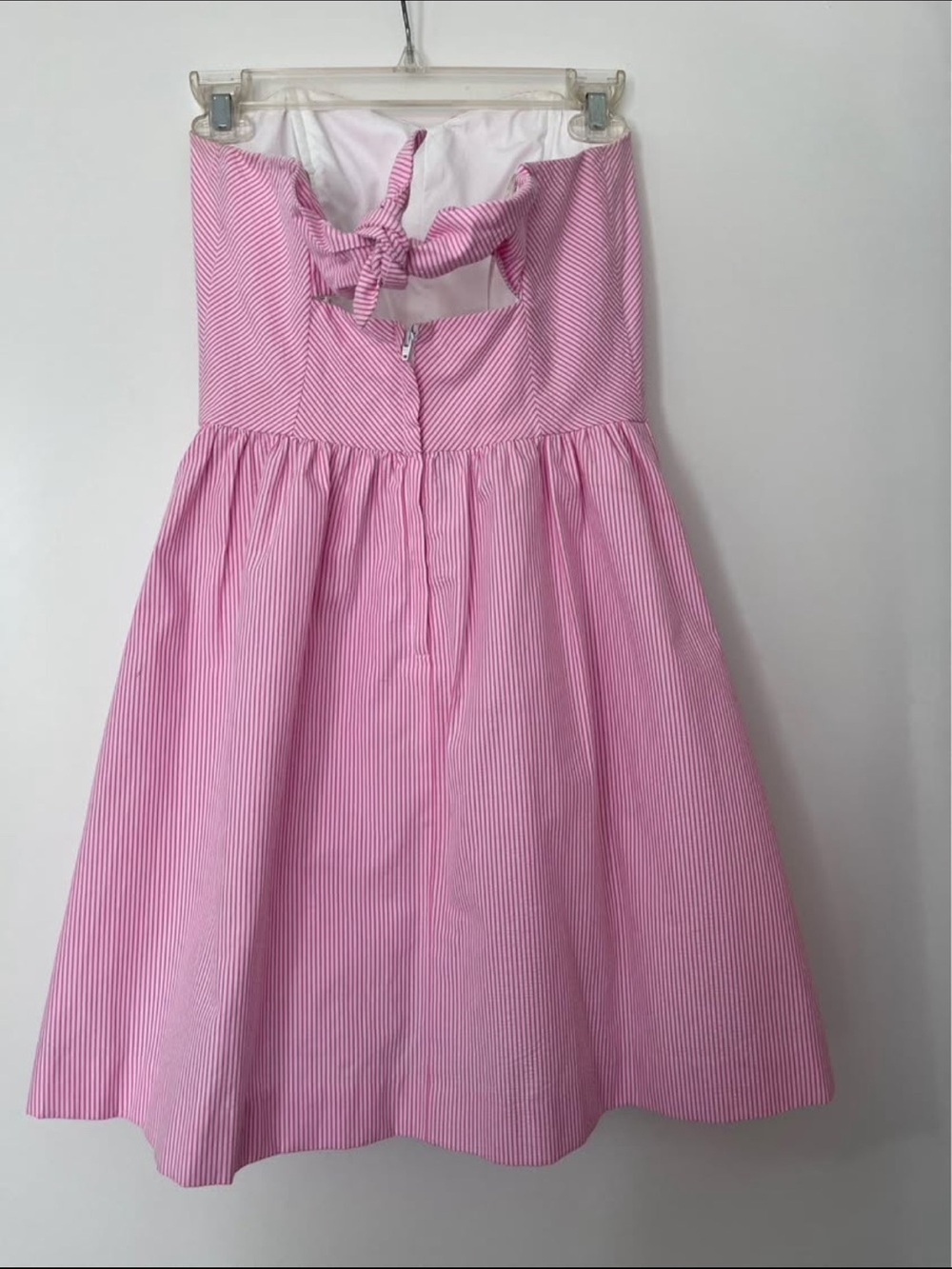 Lilly Pulitzer Pink Strapless Fit-and-Flare Dress - Picture 2 of 2